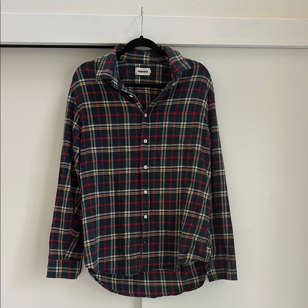 Taylor Stitch Men's Plaid Shirt - 44